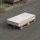 Travertine slabs from an office building in Paris (2,3 - 2,4 cm thick) - Sold per batch