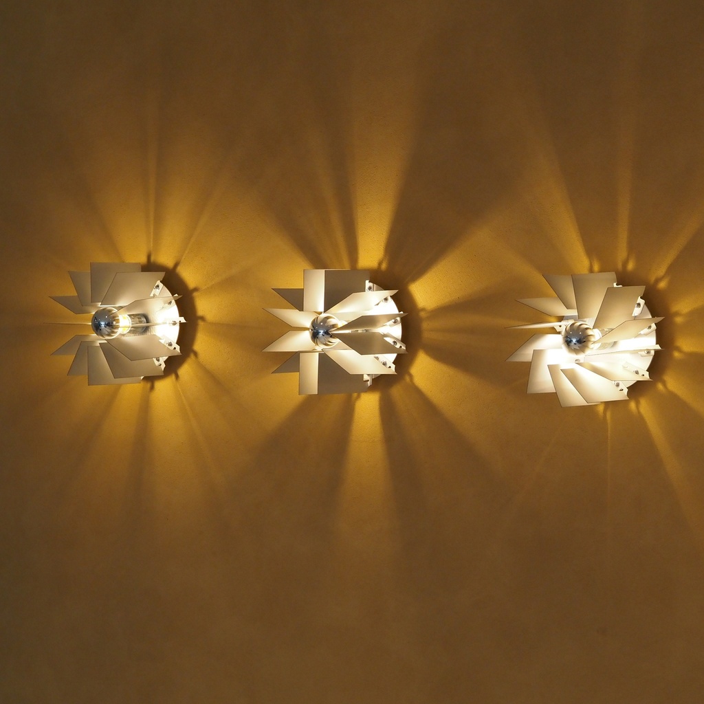 Wall/ceiling light 'Jules' in steel