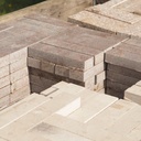 Pavers cut from reclaimed stone slabs (various natural stones) - Only available in our physical shop