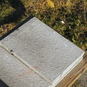Blue limestone slabs
