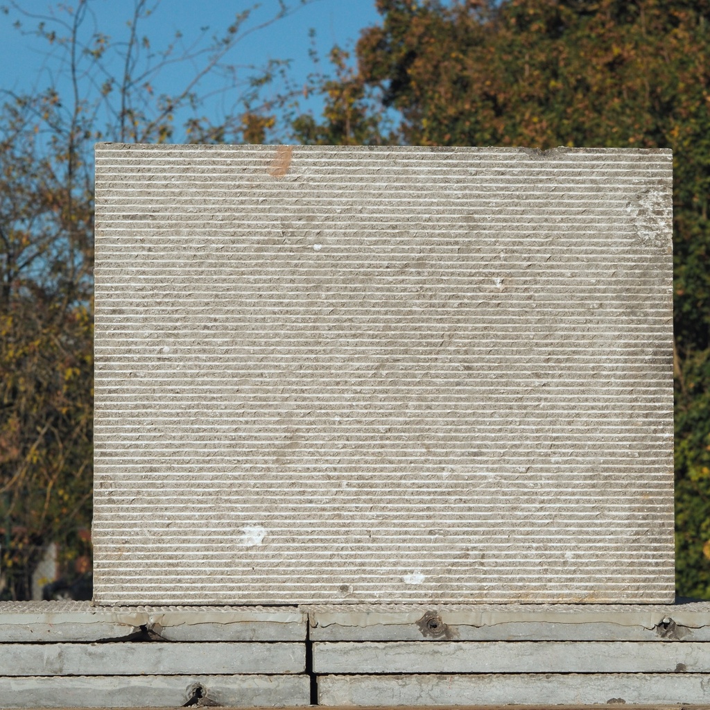 Blue limestone slabs