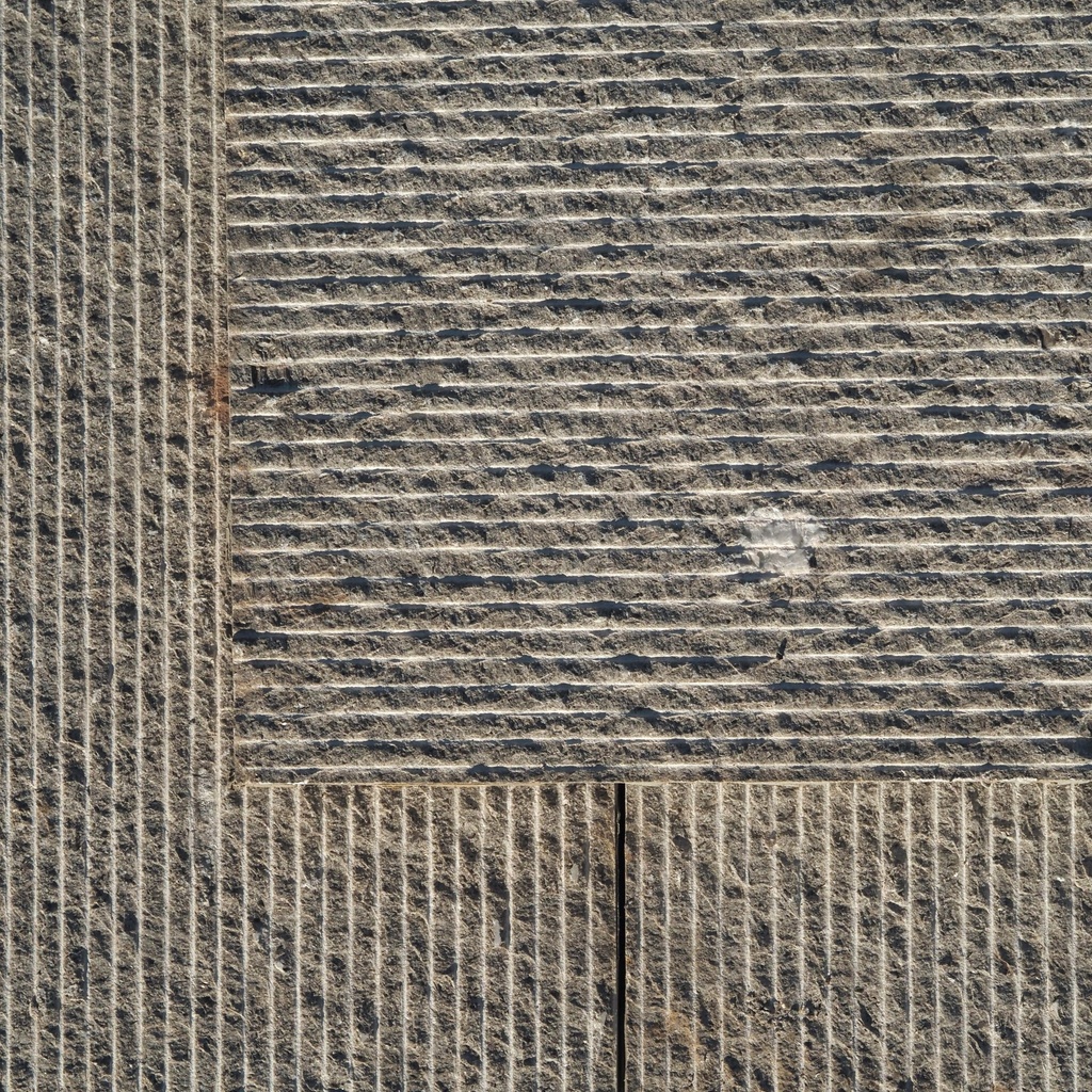Blue limestone slabs