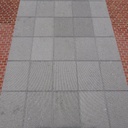 Blue limestone slabs with integral upstand