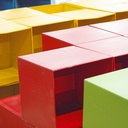 Colourful steel module (available in various colours)