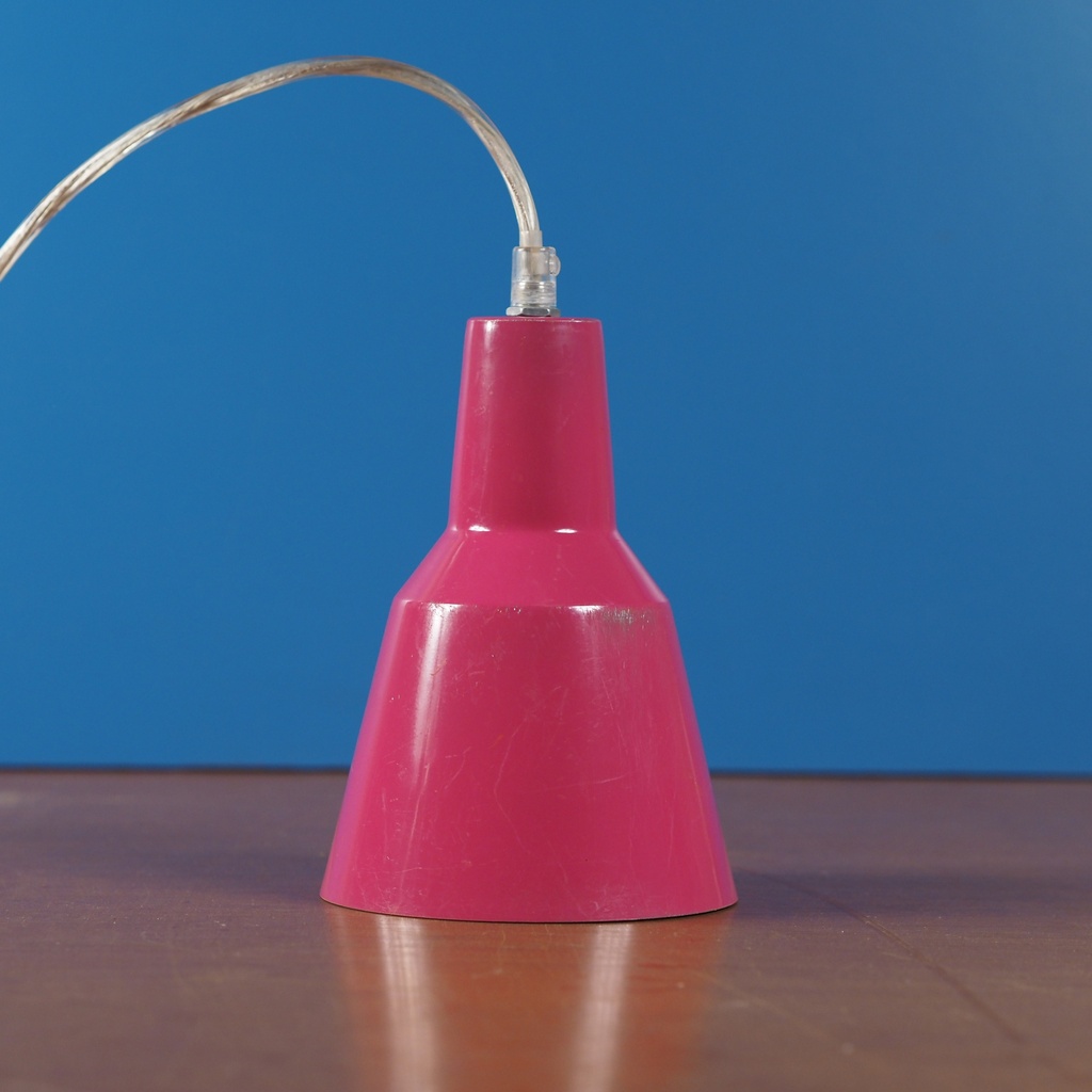 Hanging light in opaline glass (⌀ 15 cm)