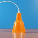 Hanging light in opaline glass (⌀ 15 cm)