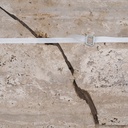 Batch of reclaimed travertine slabs for opus incertum (± 20m2) - Only in our physical shop