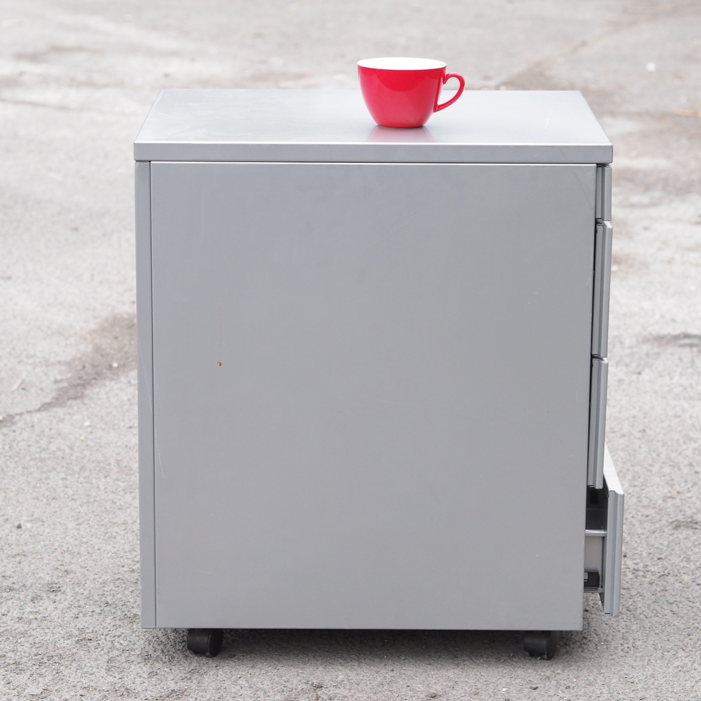 Drawer unit by Bulo in white coated melamine