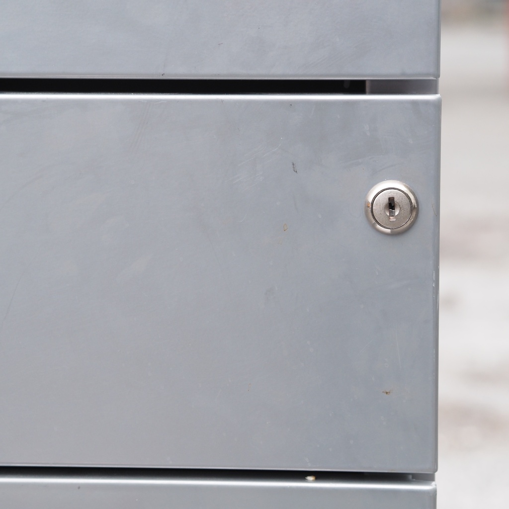 Drawer unit by Bulo in white coated melamine