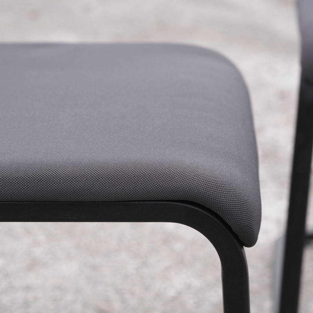 Stackable chair in Pagwood by Thur-op-seat