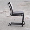 Stackable chair in Pagwood by Thur-op-seat