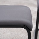 Stackable chair in Pagwood by Thur-op-seat