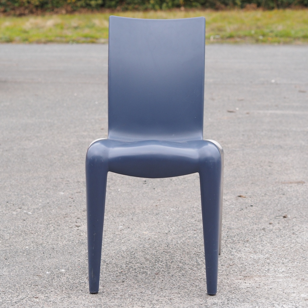 Stackable chair in Pagwood by Thur-op-seat