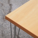 Stackable chair in Pagwood by Thur-op-seat