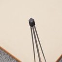 Stackable chair in Pagwood by Thur-op-seat
