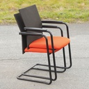 Stackable chair in Pagwood by Thur-op-seat