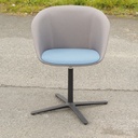 Stackable chair in Pagwood by Thur-op-seat