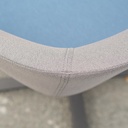 Stackable chair in Pagwood by Thur-op-seat
