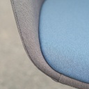 Stackable cantilever chair 'Eastside' by Steelcase