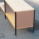 Stackable chair in Pagwood by Thur-op-seat