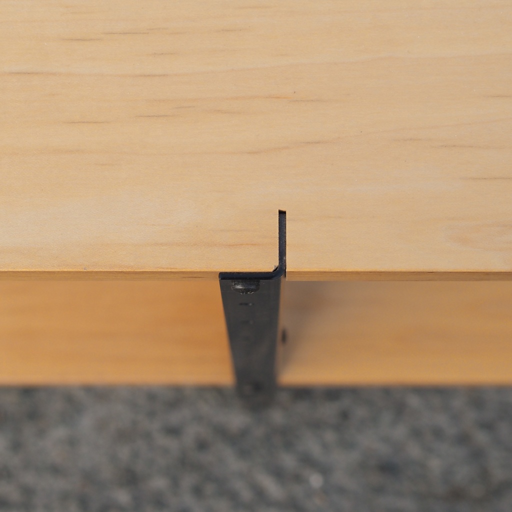 Stackable chair in Pagwood by Thur-op-seat