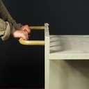 Office trolley in steel