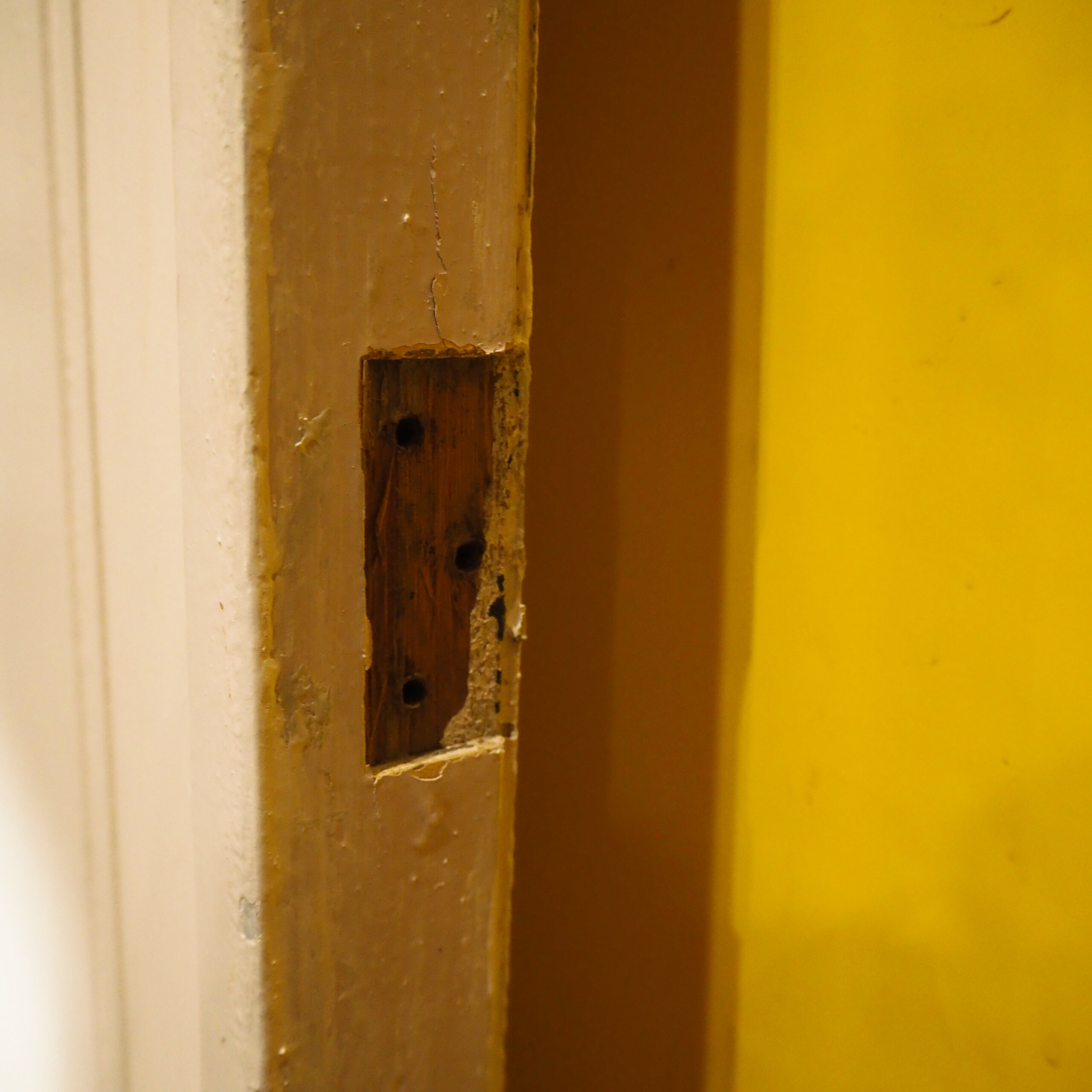 Wooden door (H 204,5 cm x W 81 cm) - Right