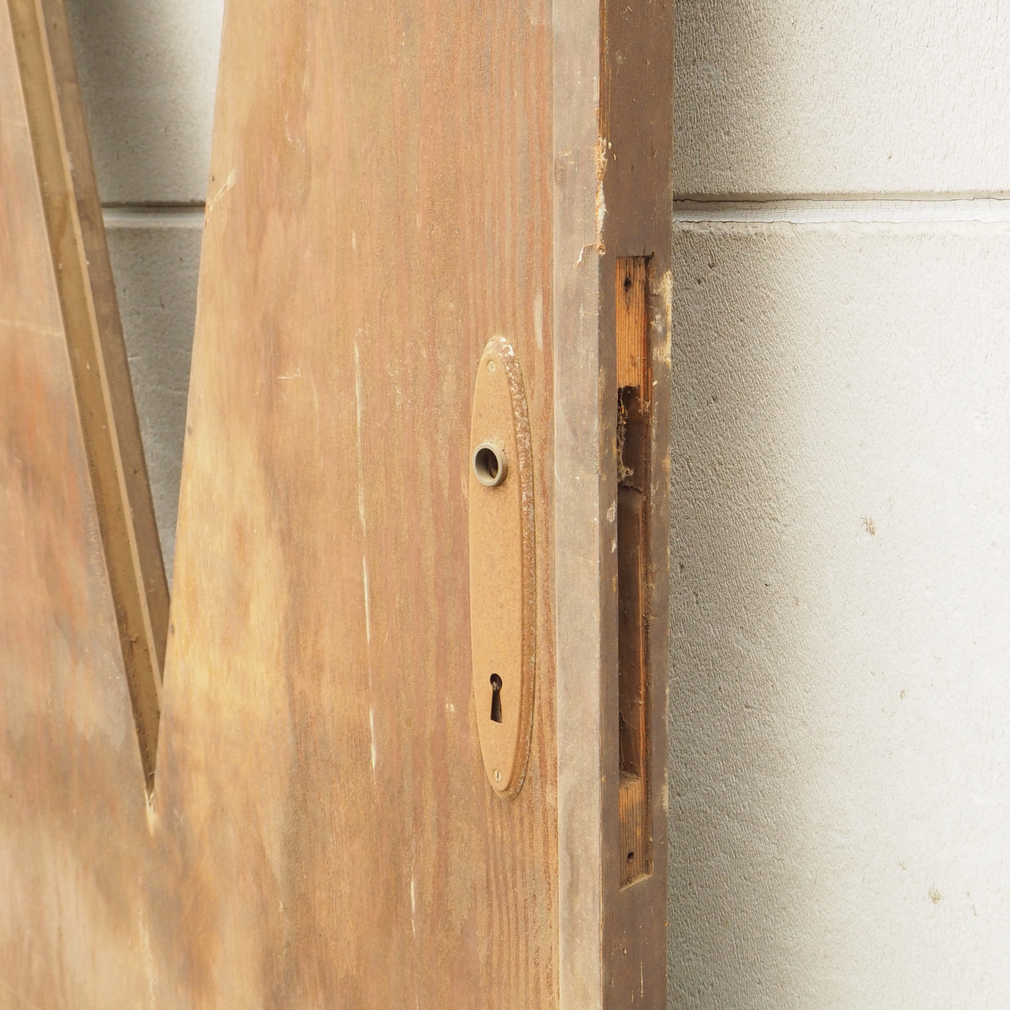 Wooden door (H. 214 x W. 80,5 cm) - Right