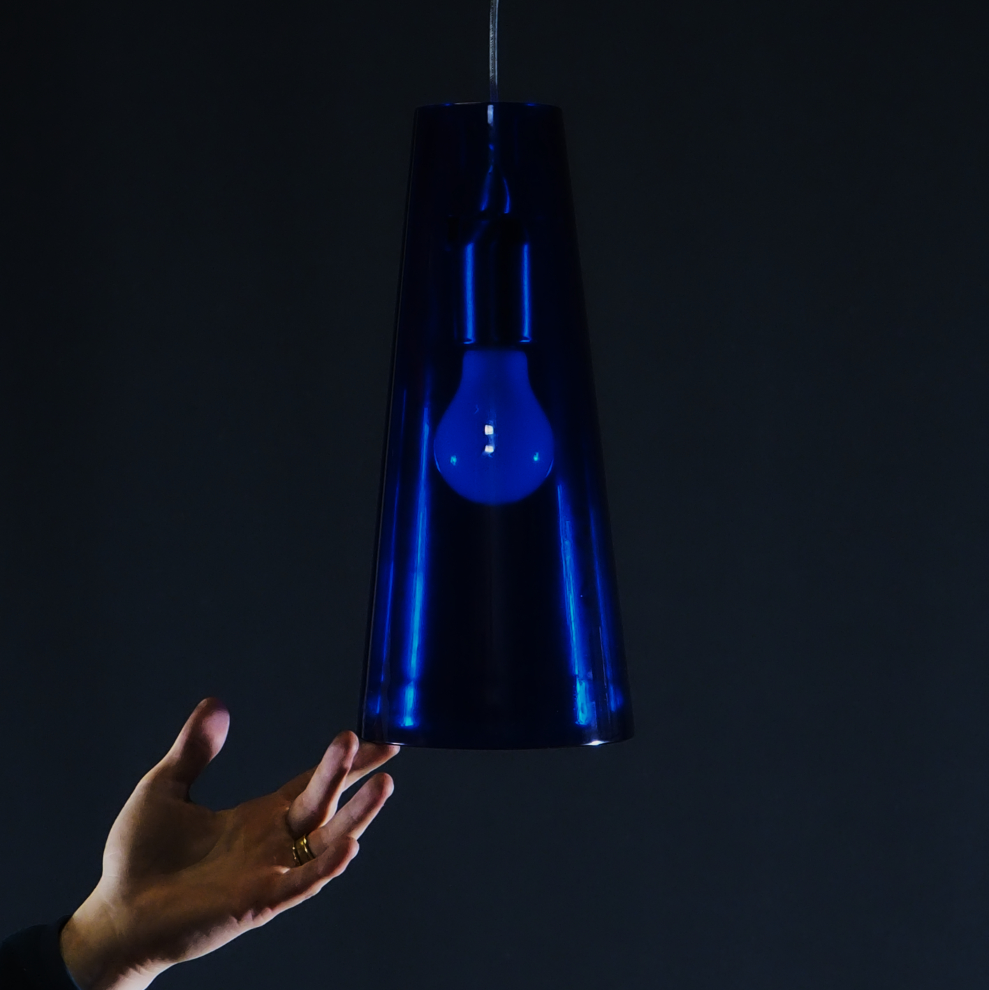 Hanging light 'Cheope SP P D1' by Vistosi (ca. 2000)