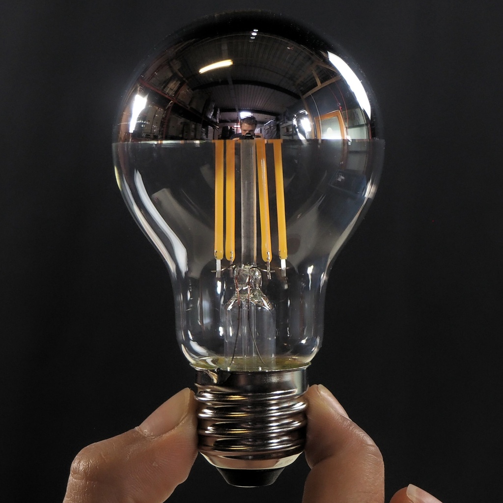 Bulb "Led star classic A Mirror Silver" by Osram (E27)