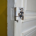 Painted wooden door (H 226 cm x W 86,8 cm) - Right