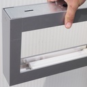 Wall light 'Format' by Modular ca. 1999 (small and large)