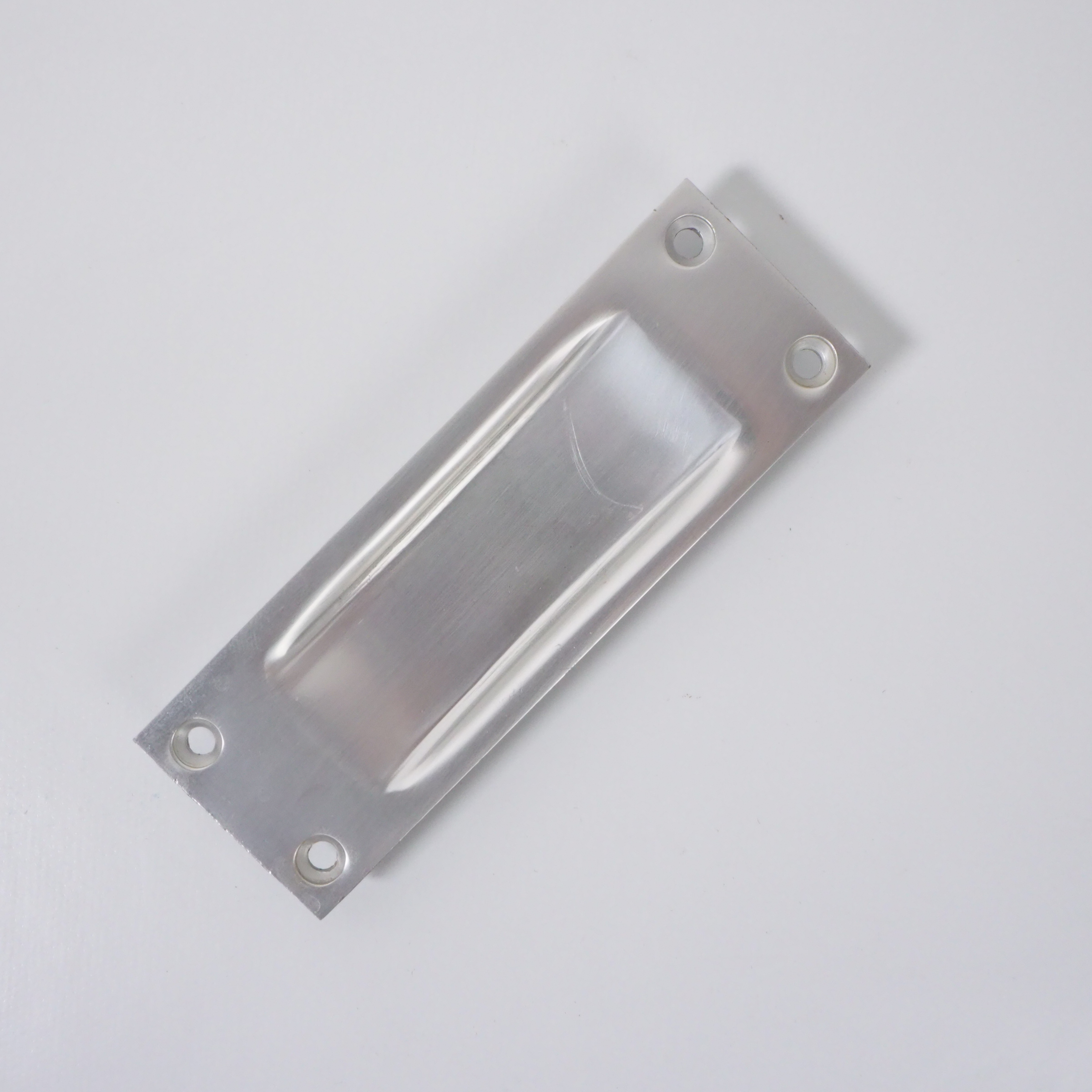 Inset aluminum cabinet handle (Length : 12 cm)