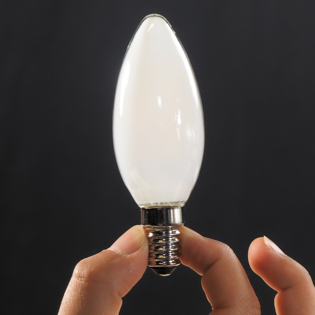 Bulb "Led star classic B frosted filament glass" by Osram (E14)