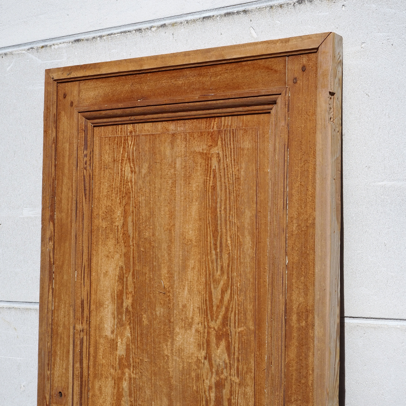 Wooden door in solid pine (H. 194.5 x W. 84.5 cm) – Left