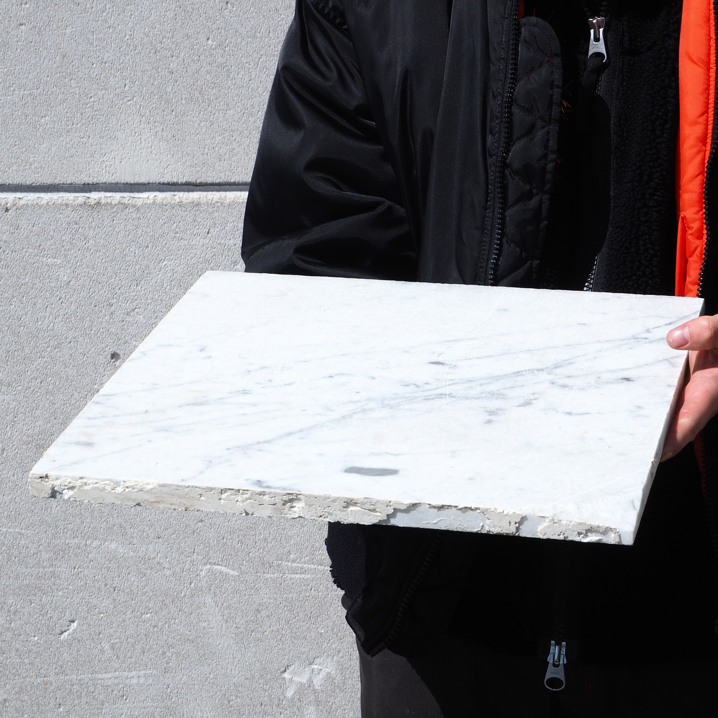 White marble tiles (40x40cm)