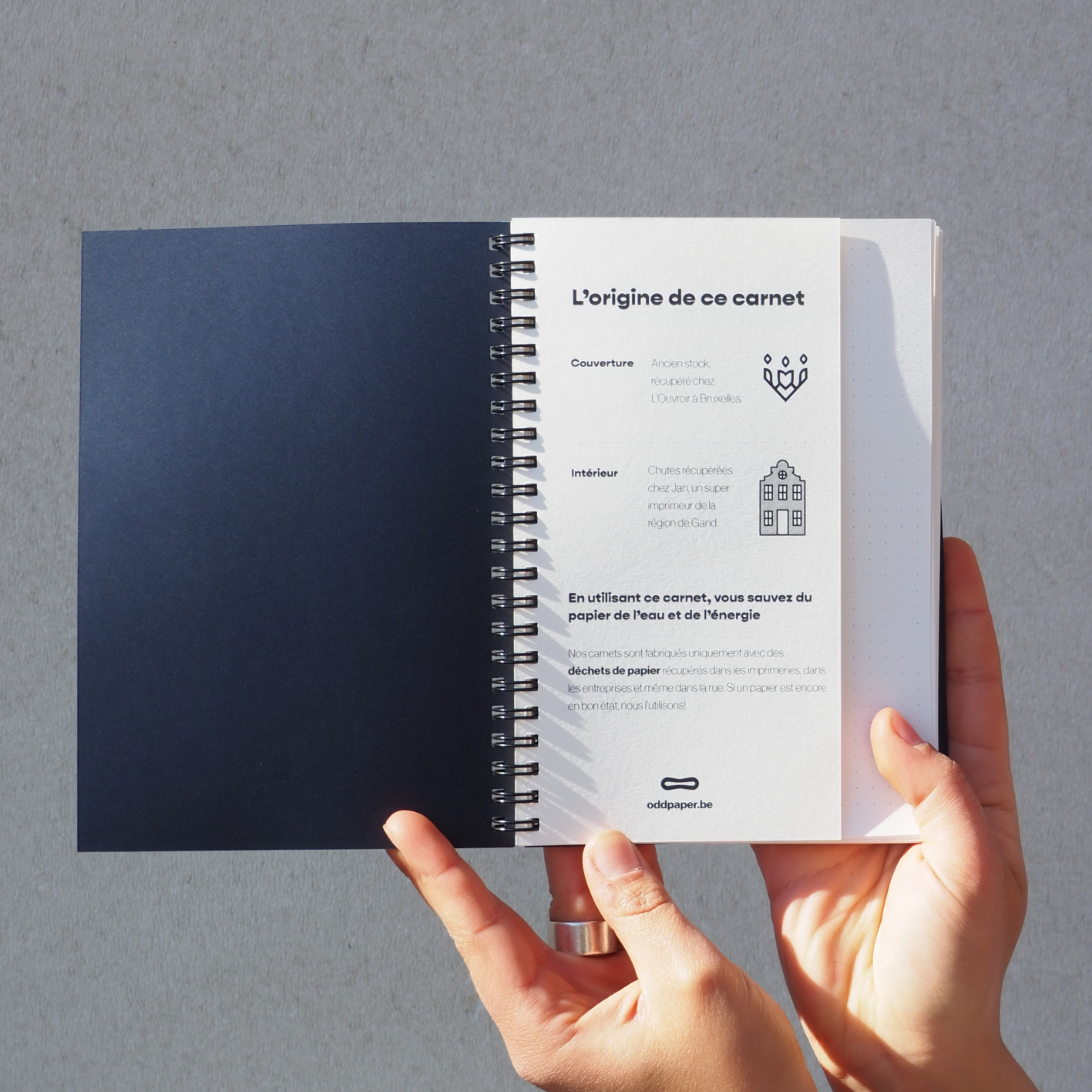 Notebook 'Dotted 170' by Oddpaper - Medium