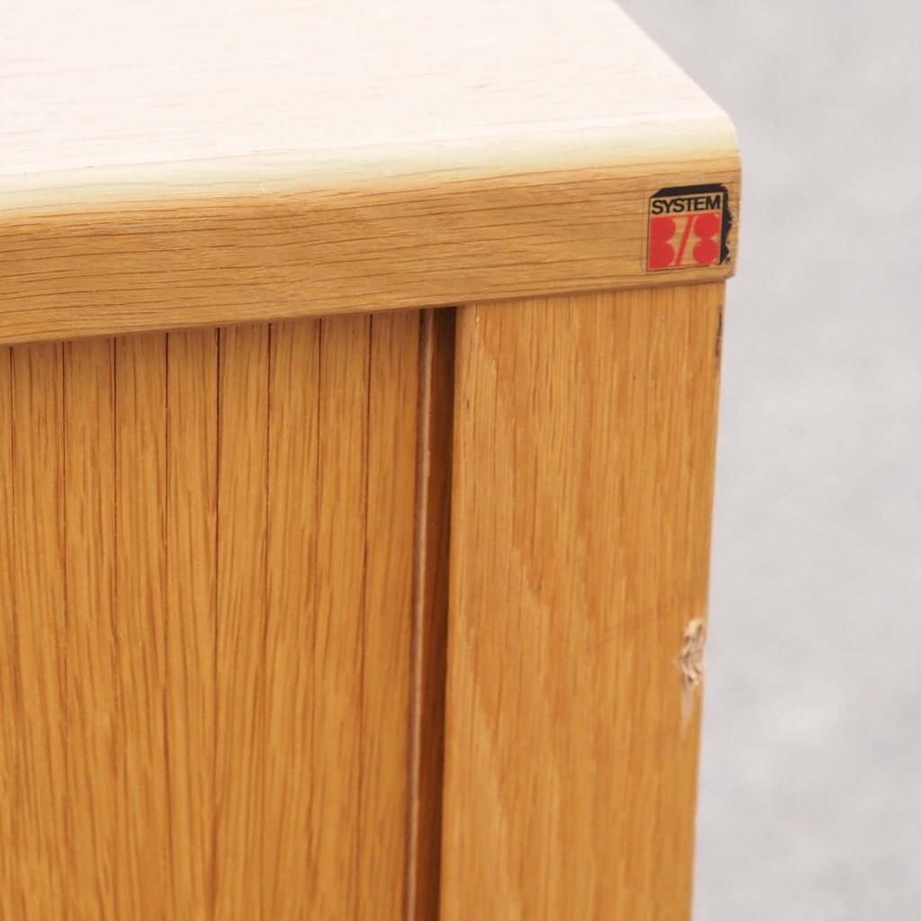 Sideboard manufactured in Denmark by System B8 Møbler (ca. 1970) (without key)