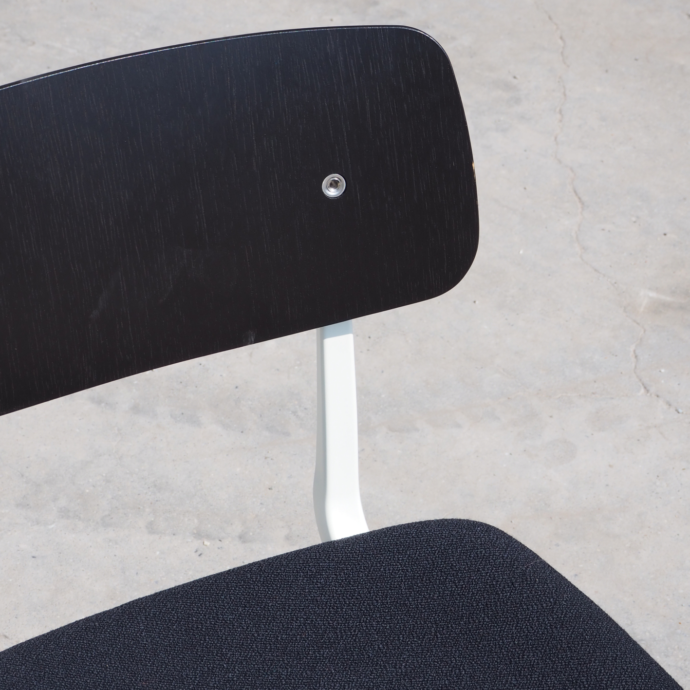 Black chair 'Result' by Friso Kramer &amp; Wim Rietveld