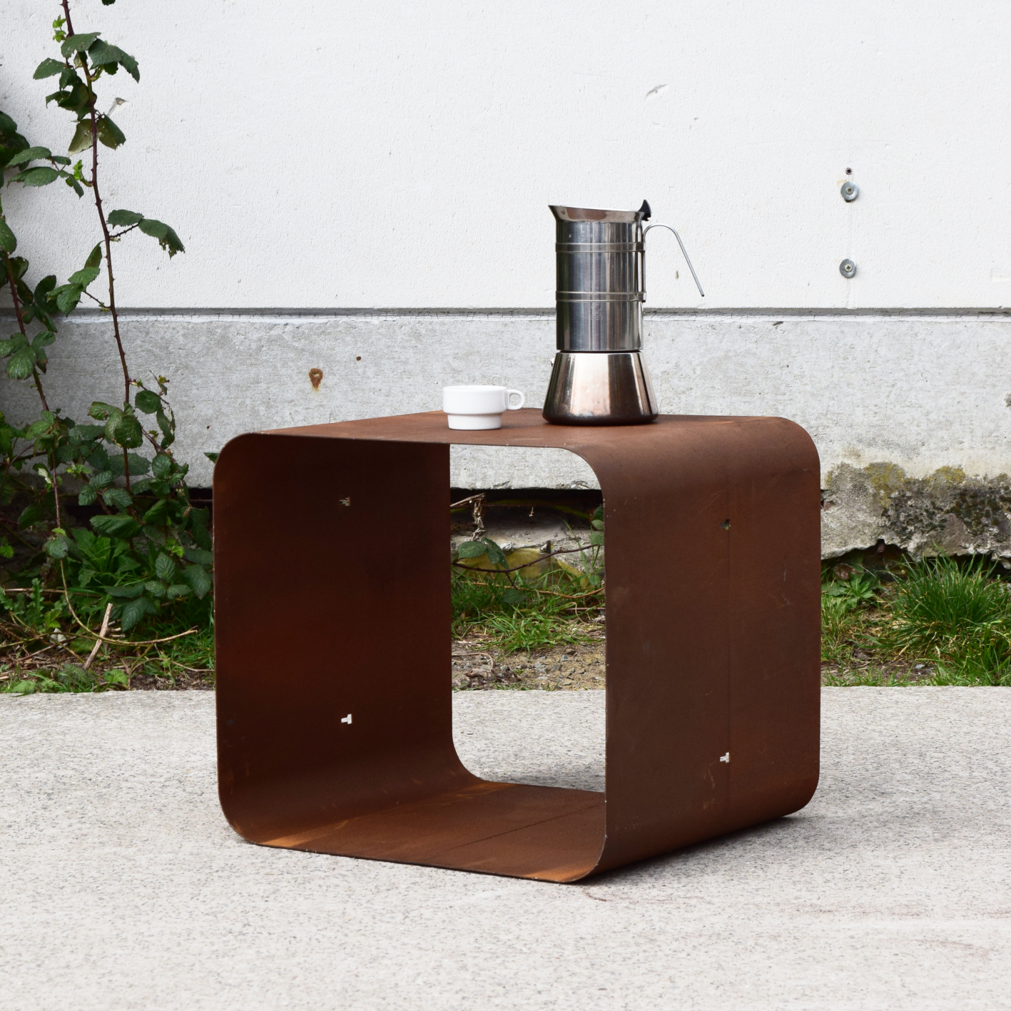 Ceiling modules in corten steel from CCN building (ca. 1974) (Divers : Variable dimensions)