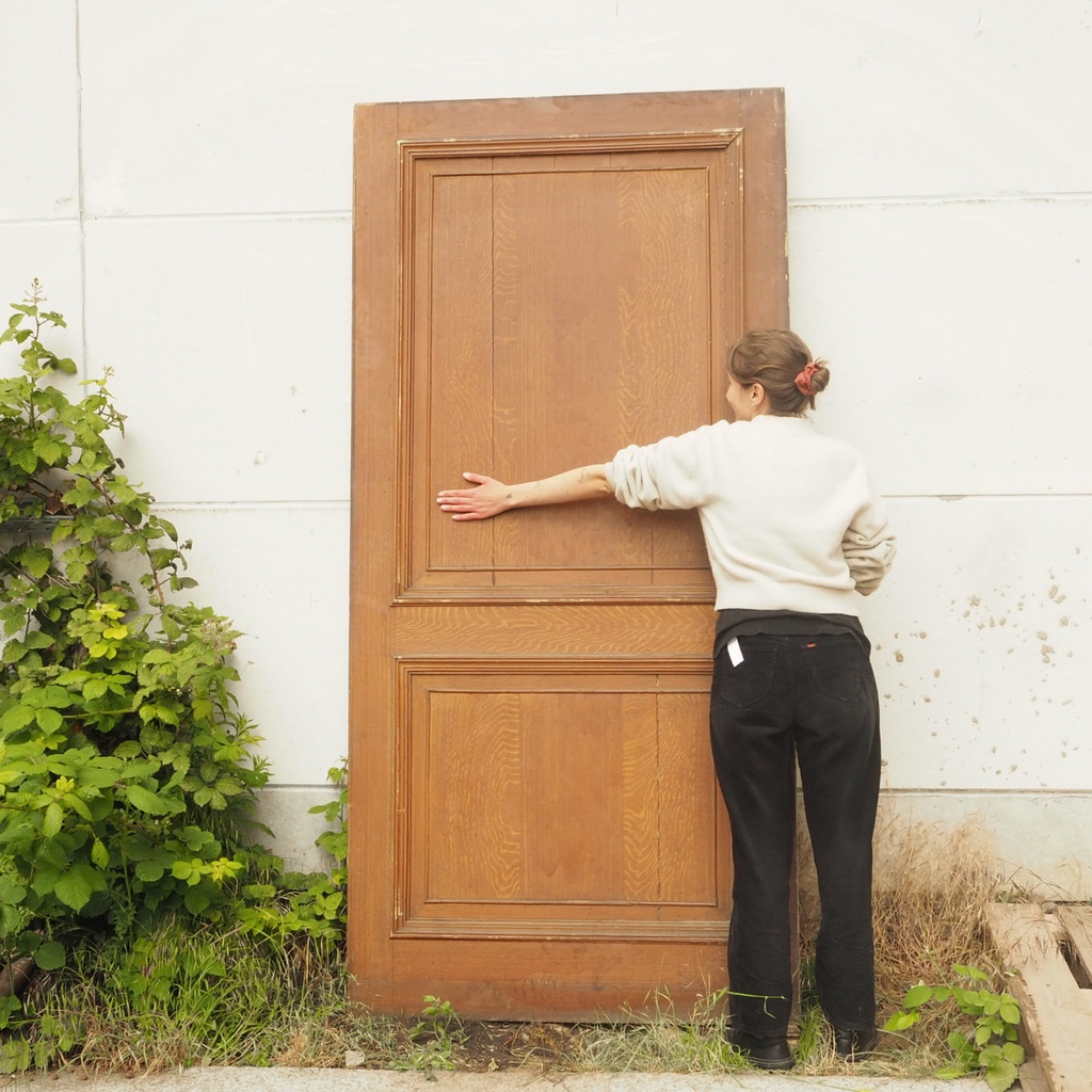 Painted wooden doors (227,2*108,7cm) - Left/Right