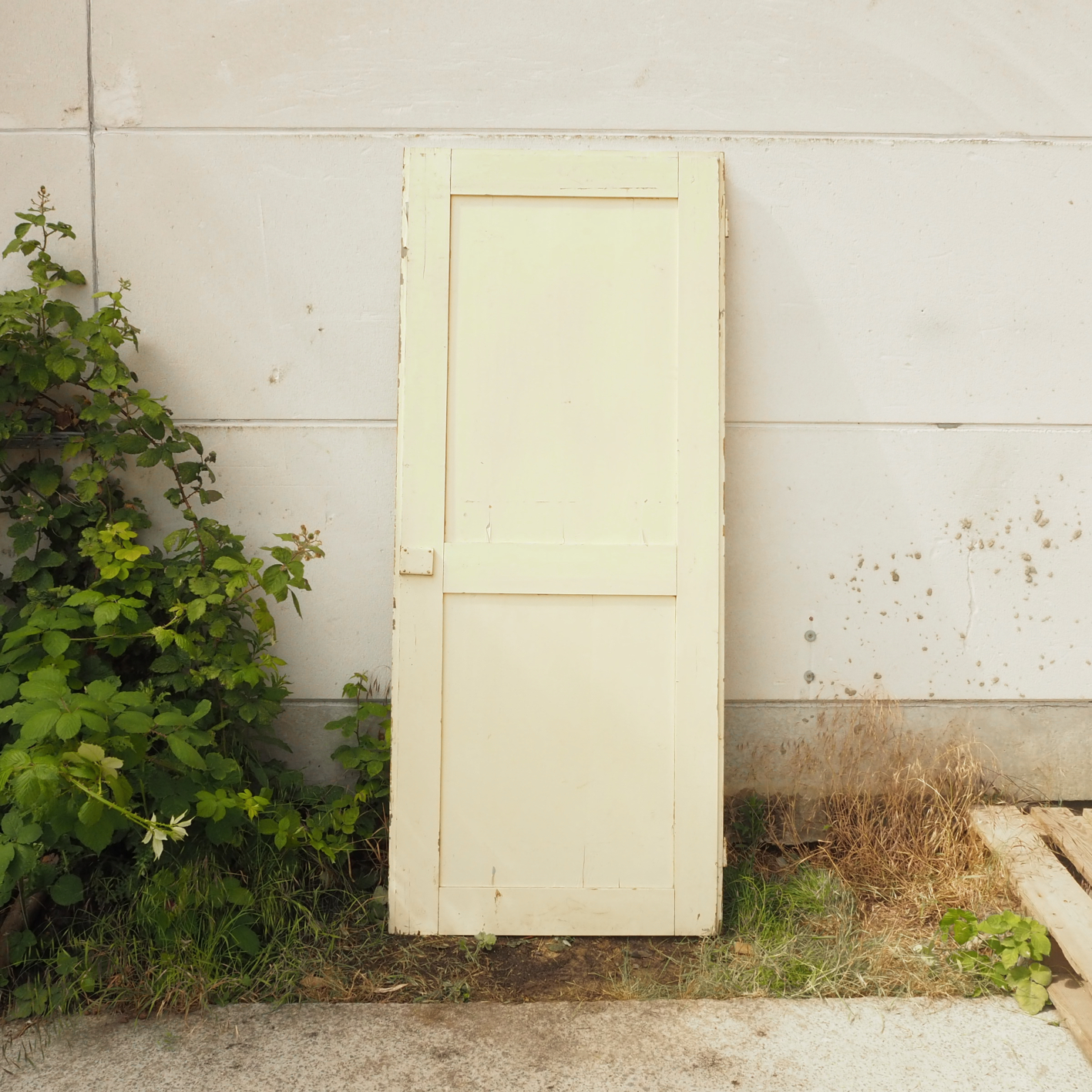 Closet door in painted wood (W. 82 x H. 197,5 cm) - Right