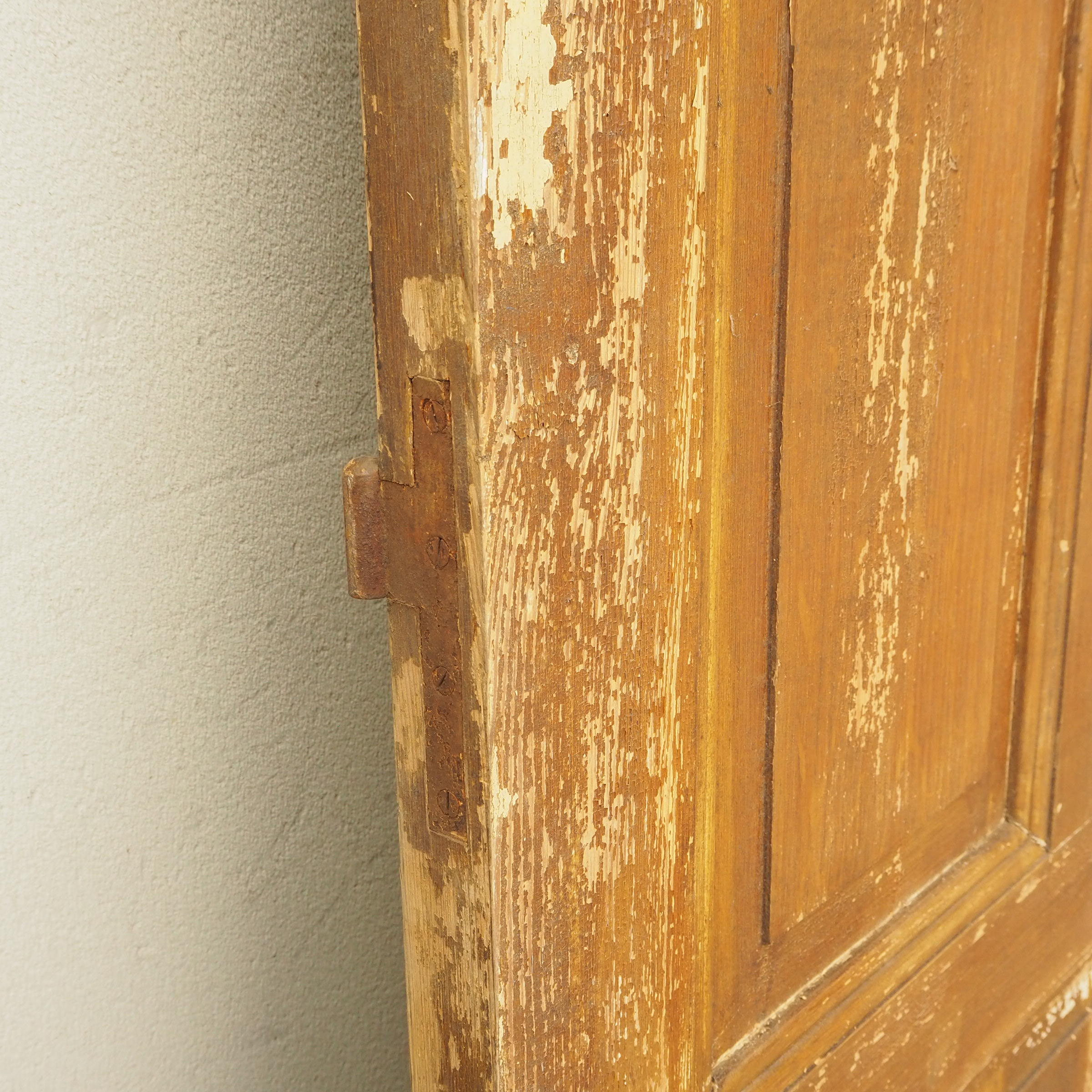 Door in painted wood (W. 92 x H. 214,5 cm) - Left