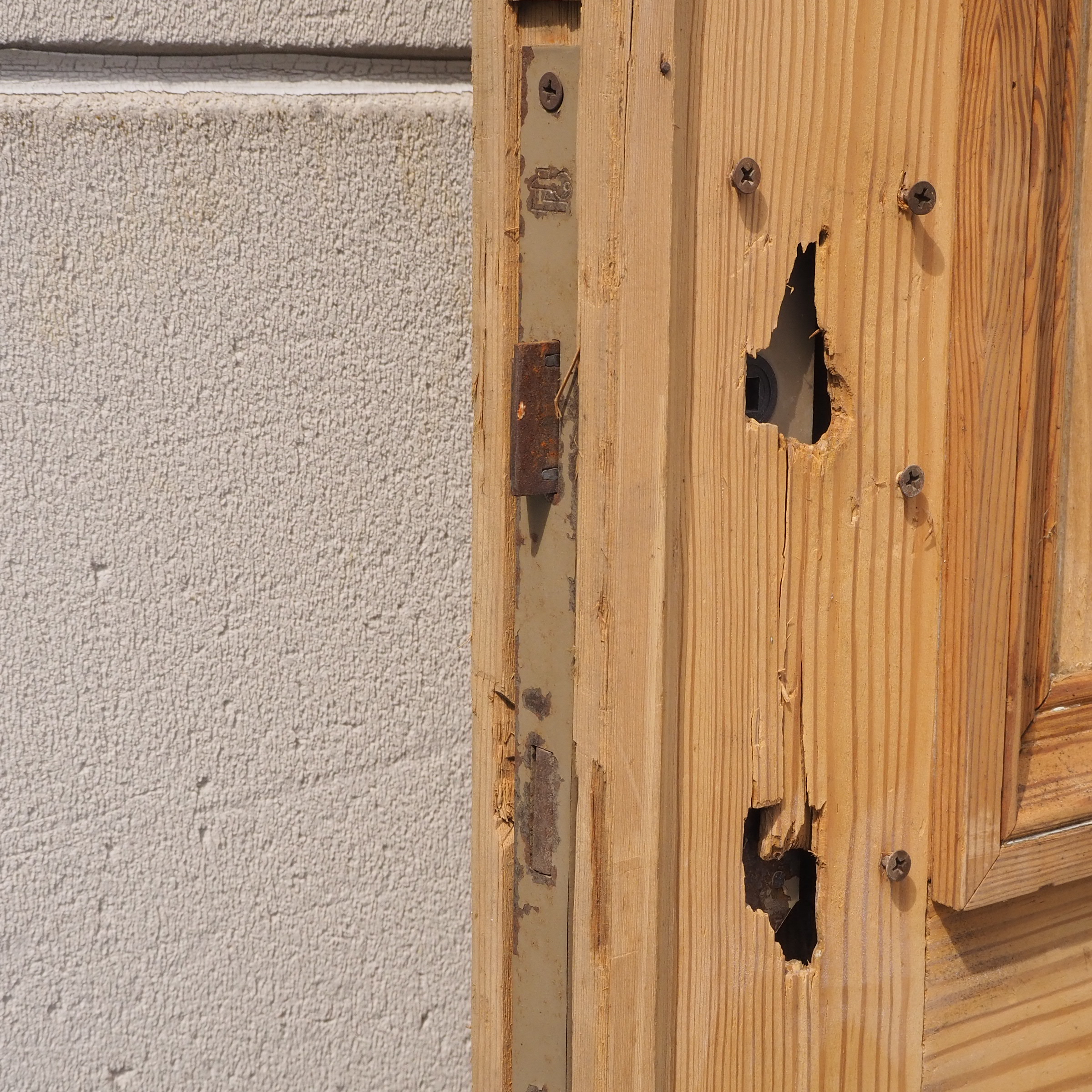 Wooden door (W. 90 x H. 247,4 cm) - Left