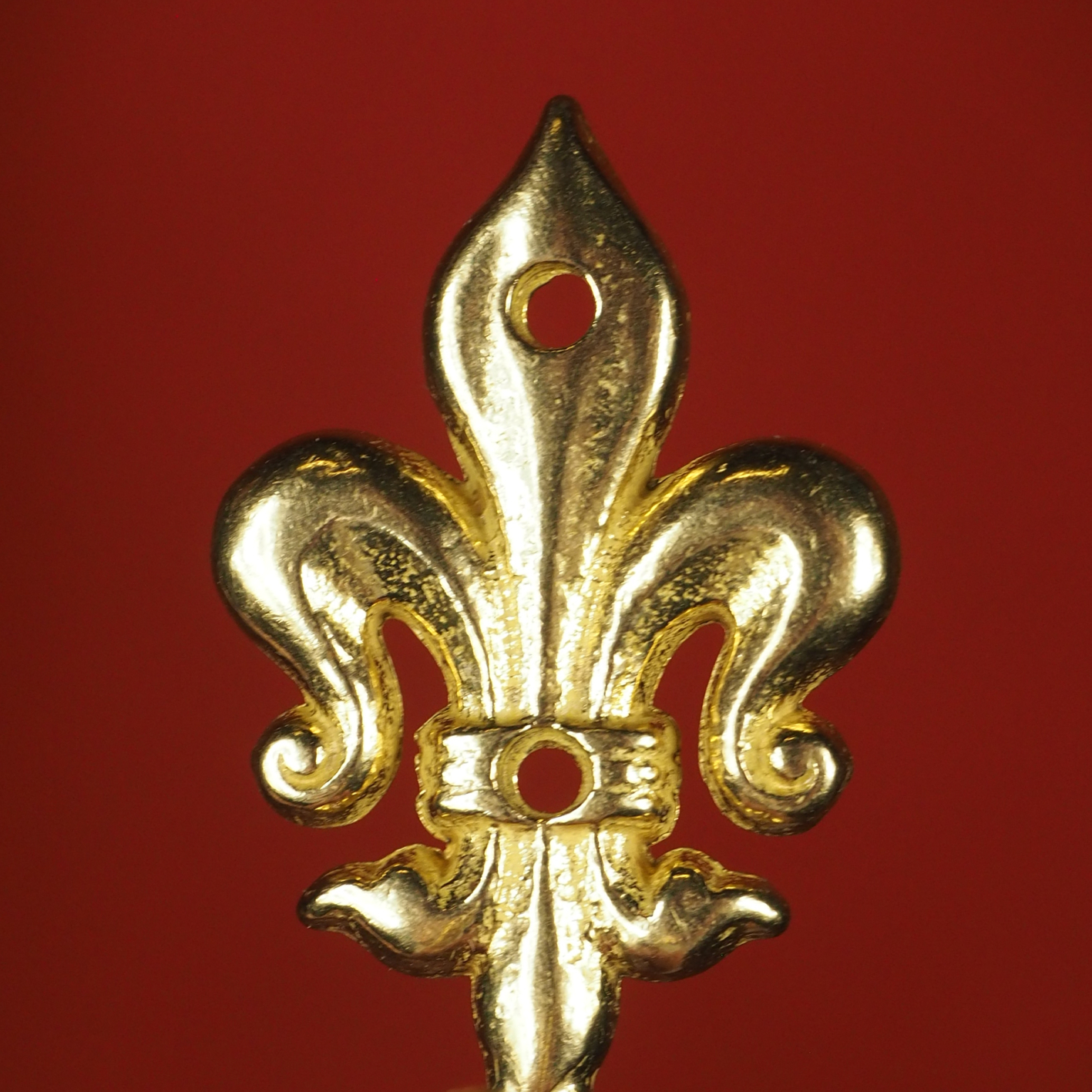 Coat hook 'Fleur de lis' - Gold - Medium