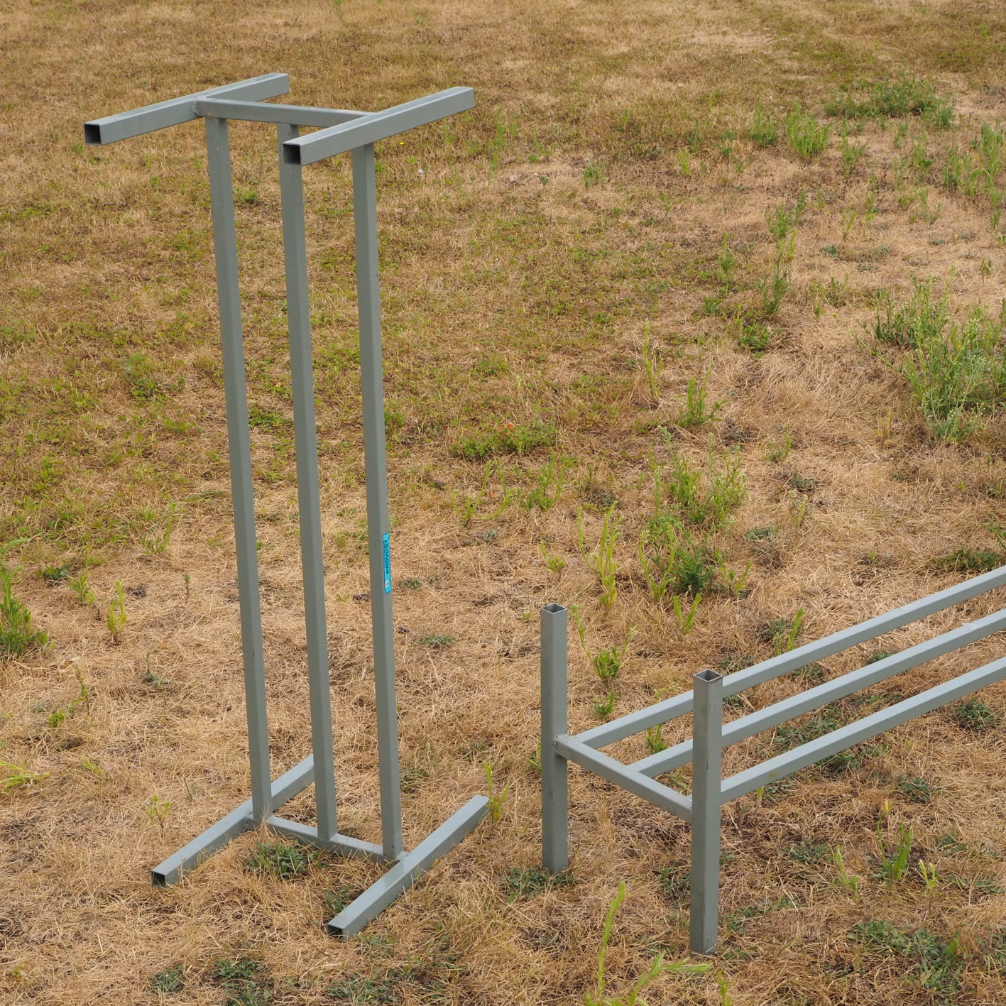 Workshop shelf in steel by Provost (5 modules)