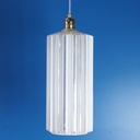 Ceiling lamp in glass