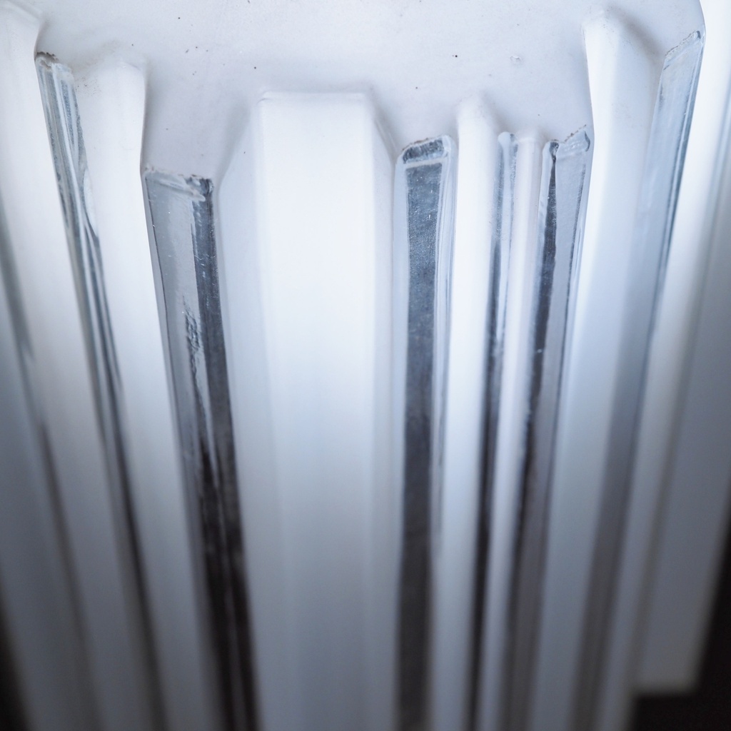 Ceiling lamp in glass