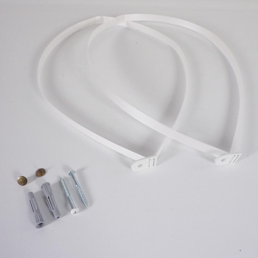 Strappy - white straps