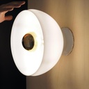 Wall/Ceiling light 'Jacopo' in opaline glass